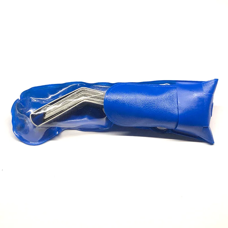 Угловой щуп Yunbei 16-компонентная комбинированная линейка для измерения толщины 0