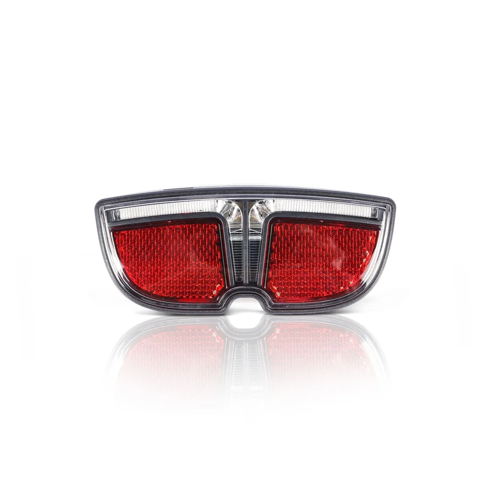 

6V LED eBike Tail light For Bafang BBS BBS01B BBS02B BBSHD Mid Drive Crank Motor Kit Electric Bike Rear Rack Brake Lamp