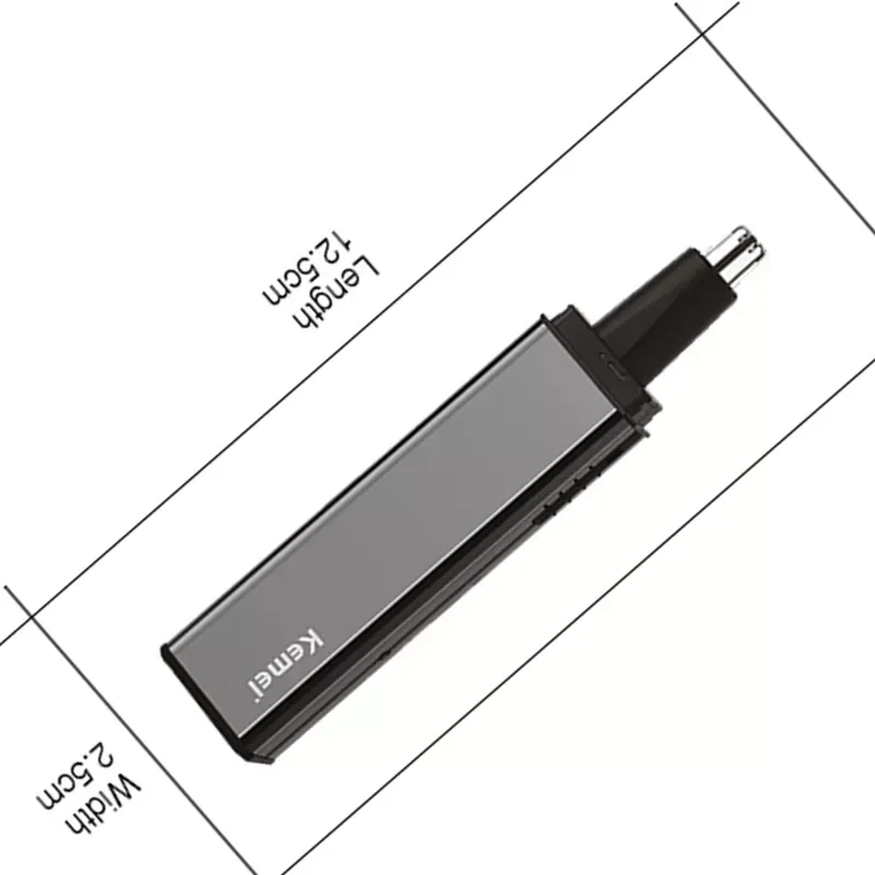 

Аккумуляторный триммер 4 в 1 для носа и ушей, мужской электрический триммер для бровей и бороды, зарядка через USB