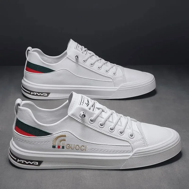 

Leather Casual Men Shoes Summer New In Platform Fashion Male Sneakers Designer Luxury Retro Loafers Outdoor Walking Hiking