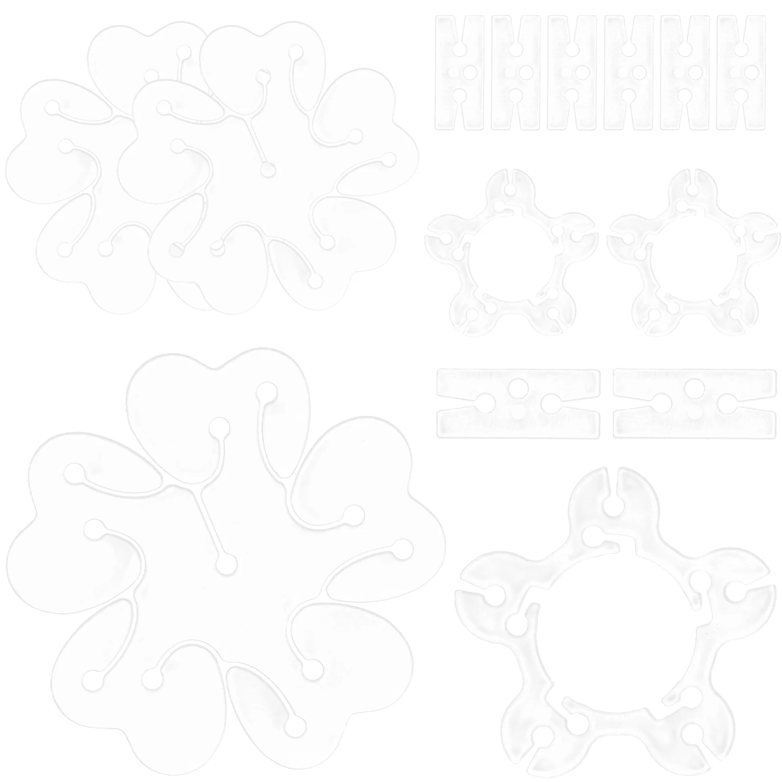 

150Pcs Balloon Clip Holders For Partys for Balloon Arch Reusable Flower Shape Balloon Clip Holders For Partys Holders
