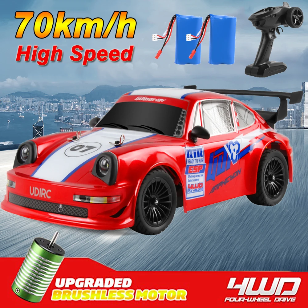 Toy High Speed Remote Control Car Drift Racing Vehicle 4wd Gtr  Brushless Sports Car Toys For Children Boy Gift