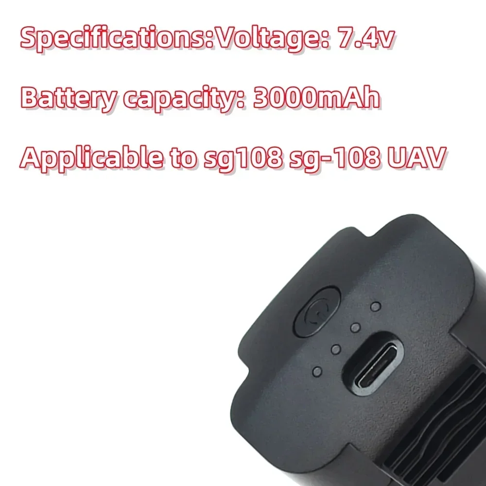 Для SG108 SG-108 аккумулятор для дрона 3000 мАч 7 4 В сменный пульт дистанционного