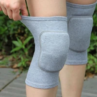 sports compression knee pads elastic knee protector thickened sponge knees brace support for dancing workout training