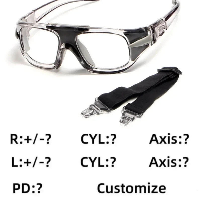 -100 + 100 защитные очки для баскетбола футбола наружные оптические по рецепту на