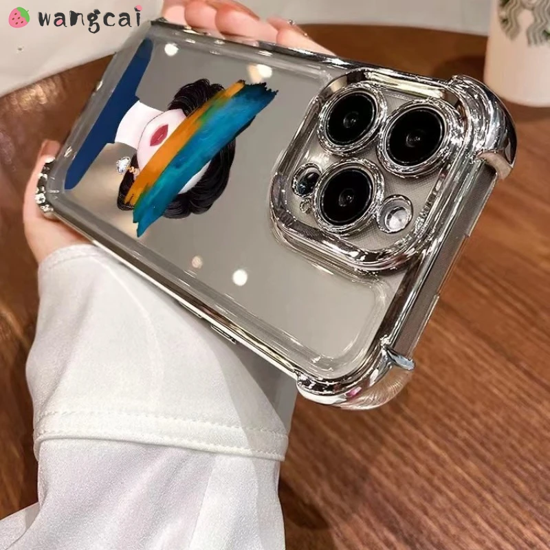 Для Infinix Note 40 Pro 30 Hot Play 30i 10 Lite 10S NFC 9 Smart 8 7 5 Чехол для телефона Мягкий акварельный