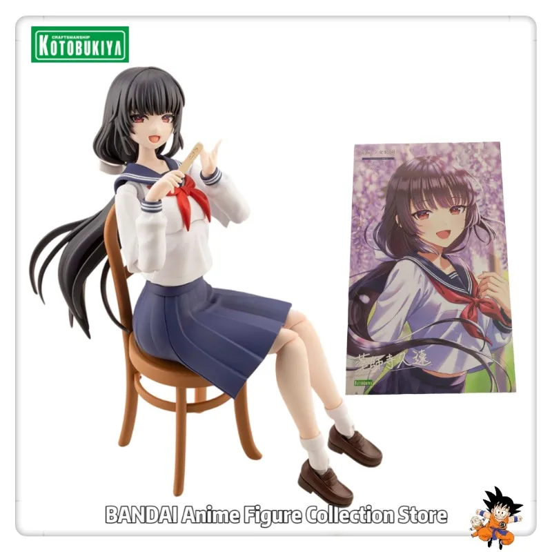 Фото В наличии Оригинальная модель KOTOBUKIYA JK044 Frame Arms Girl Garden Yakushiji Kuon Momozakura в школьной форме, масштаб 1/10, подарки, коллекционные модели №1