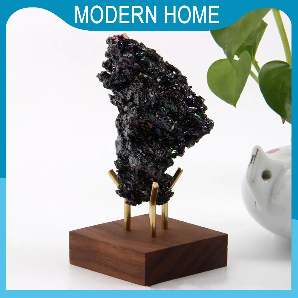 

Mineral Label Gem Multifunctional Jewelry Rack High Quality Finishing Rack Unique Design Walnut Crystal Ball Base Household 2023