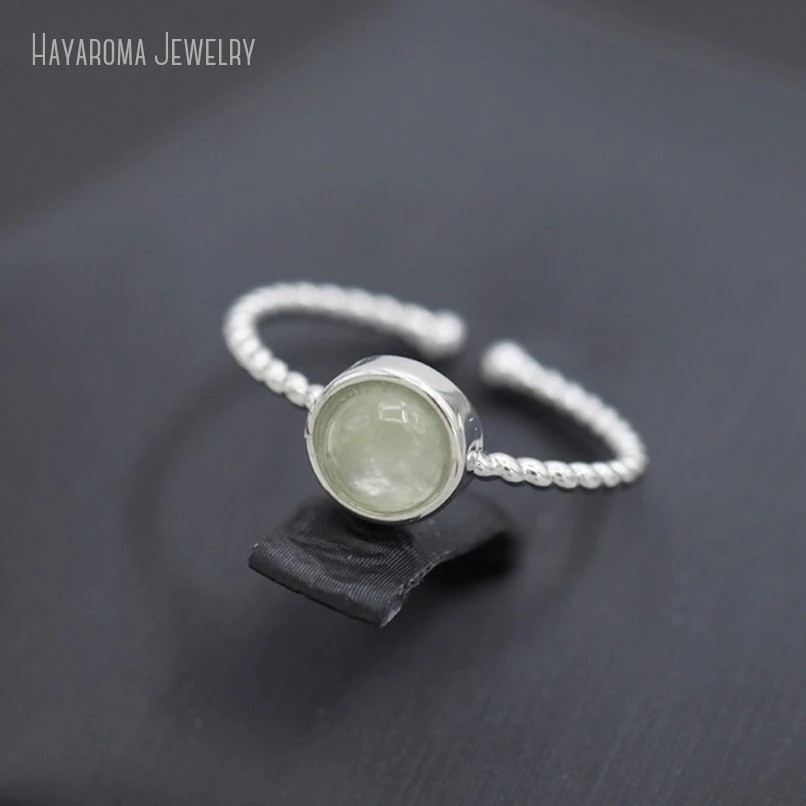 2 шт. серебряного цвета полудрагоценные камни прениты круглая монета форма