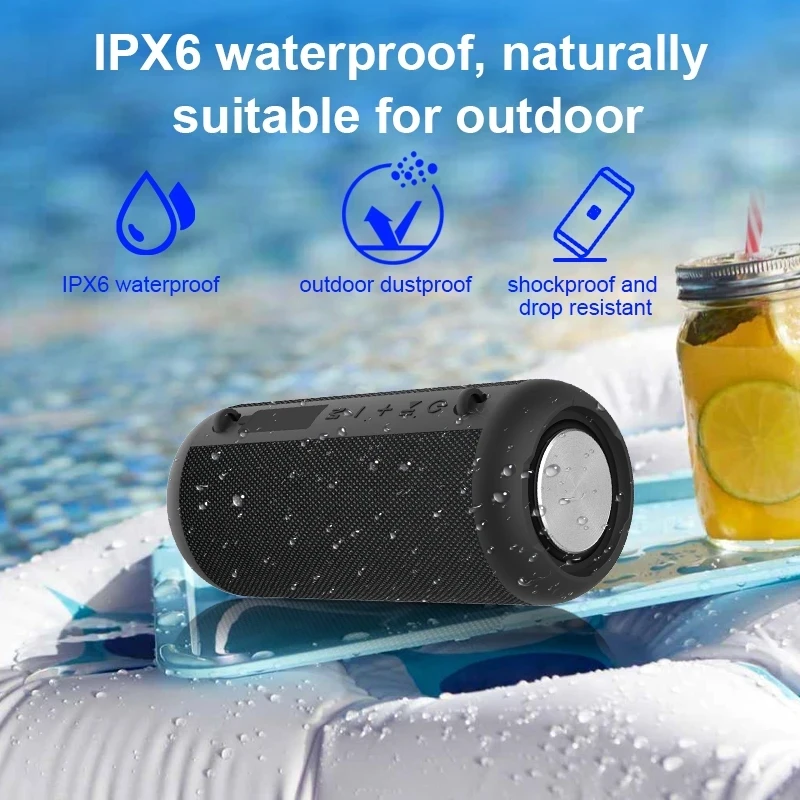 

Bluetooth-колонка, 3600 мА ч, 20 Вт, IPX6