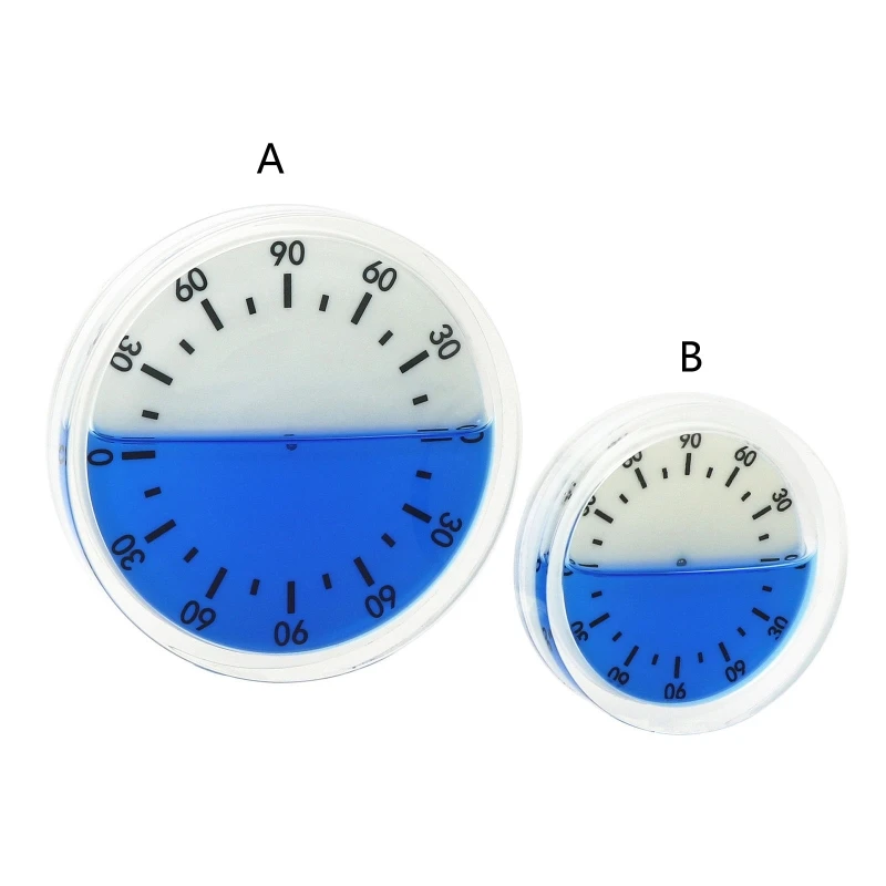 

Круглый градиентный измеритель с двусторонней Ddhesive, высокоточная угловая линейка на 15 °, подходит для транспортного средства, домашнего по...