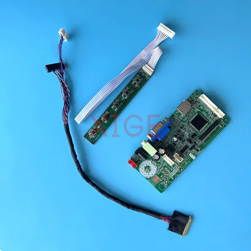 

Плата драйвера для ЖК-матрицы LP145WH1 LTN145AT01, плата контроллера LVDS, 40-контактный совместимый с HDMI дисплей VGA для ноутбука 14,5 дюйма, Комплект «сделай сам» 1366*768