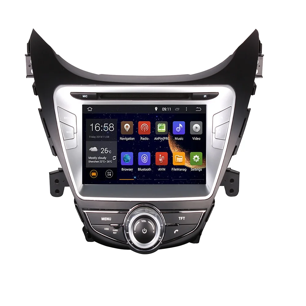 

5GLTE 5G+WIFI 8'' Android 10.0 Octa Core Car Radio Stereo Multimedia DVD Player For HYUNDAI ELANTRA/MD 2011-2013 GPS Navigation