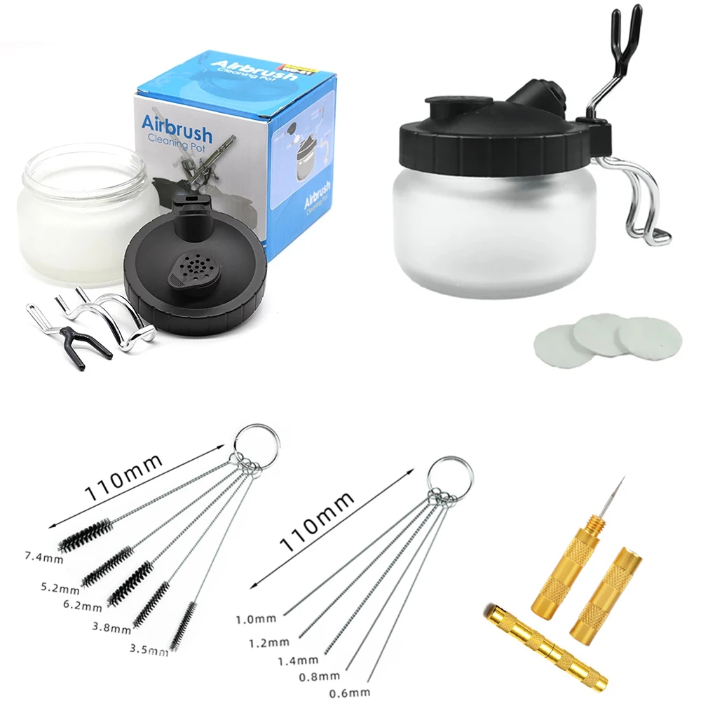 23 шт. аэрограф стеклянный набор для мытья домашний инструмент чистки воздуха