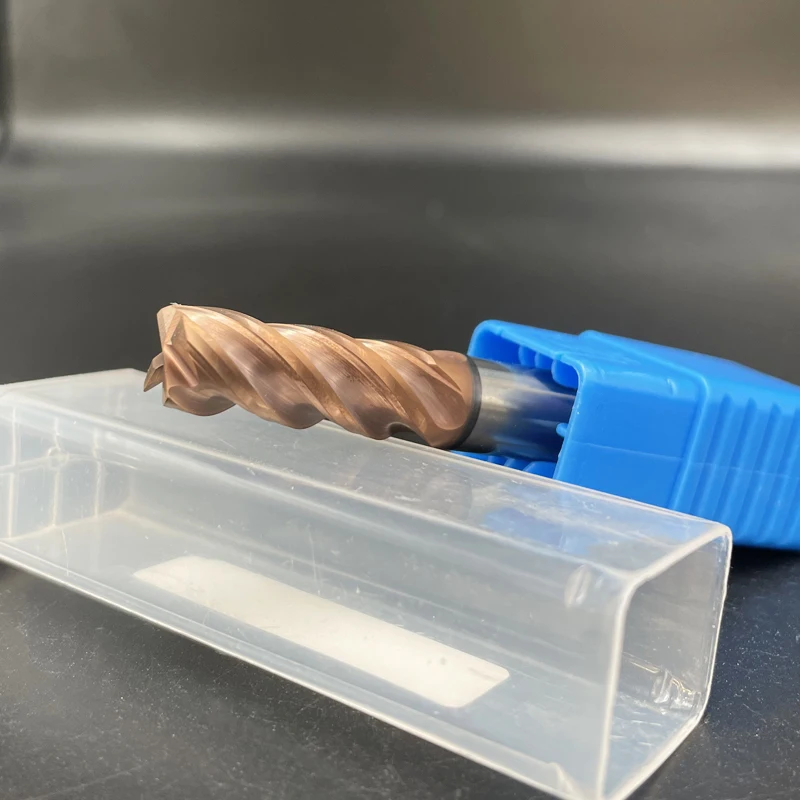 Длинные Квадратные фрезы GEEFUN D.i.a 3 мм/длина 50 мм HRC60 по хорошей цене карбидные