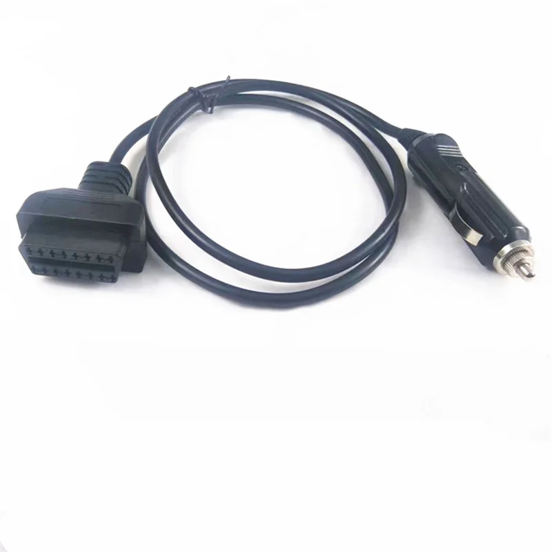 Car power adapter, cigarette lighter, OBD female connector, trolley charger, OBD2 plug, USB interface connection cable