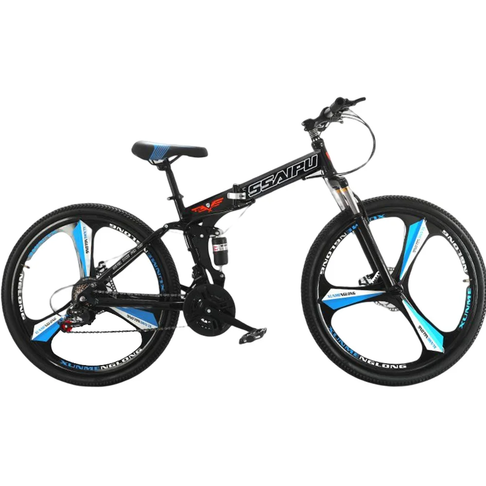

Folding Bicycle Variable Speed Mountain Bike Anti Slip And Wear-Resistant Secure Strong Load-Bearing Capacity Riding Comfort MTB