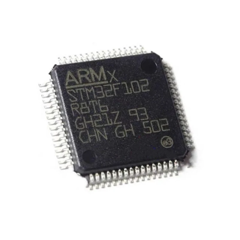 

1 шт. STM32F102RBT6 LQFP-64 Шелковый экран STM32F102 QFP чип IC новый оригинальный