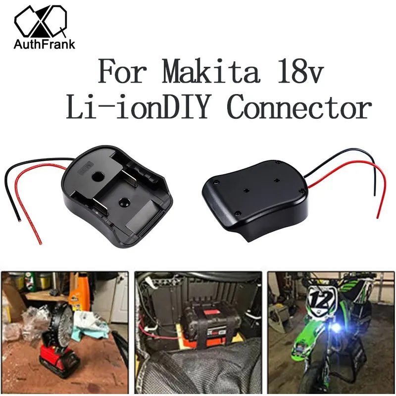 

For Makita 18V Li-ion Battery DIY Connector with Cable Power Tool Adapter