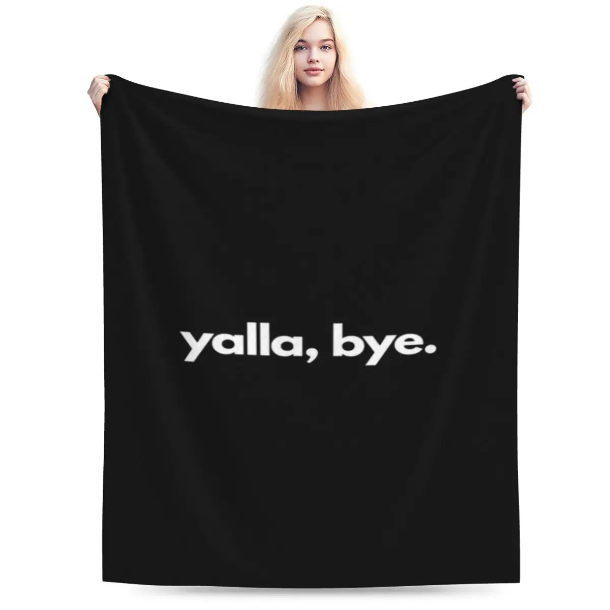 Ультрамягкое Флисовое одеяло Yalla Bye An