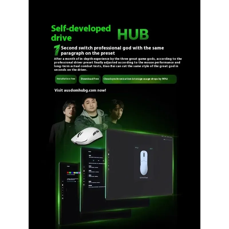 Беспроводная мышь AUSDOM G03 Pro G03 Ultra Tri Mode 8K PAW3395 PAW3950 8000 Гц, легкая игровая мышь для киберспорта, аксессуар для ПК (art.: 3920d8fcfcdc0) - 3920d8fcfcdc0