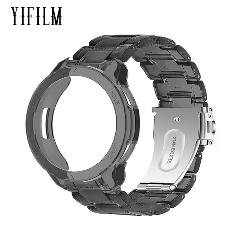 

Защитный ремешок для Xiaomi Watch S1 Active, прозрачный полимерный браслет для Xiaomi Mi Watch, цветной 2 ремешок для часов, защитный чехол