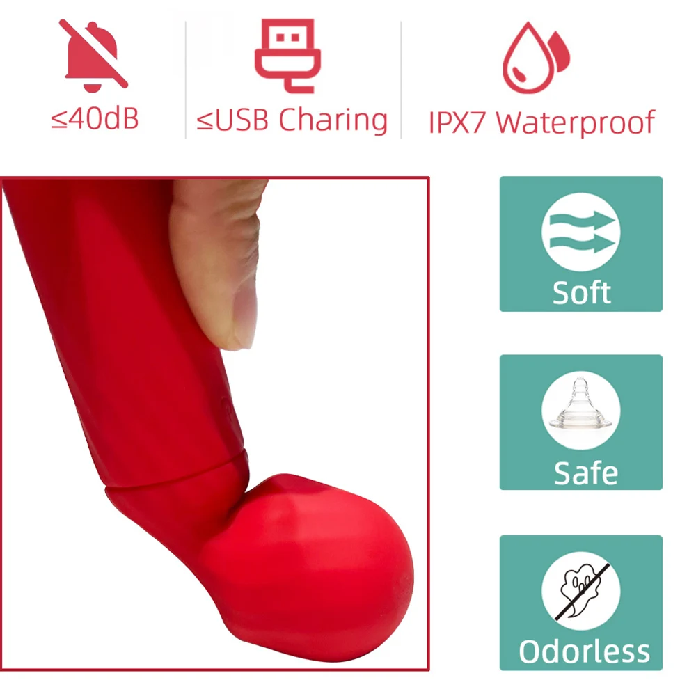 Мини-вибратор для точки G 12 режимов стимуляция Вагины и клитора Женская мощная