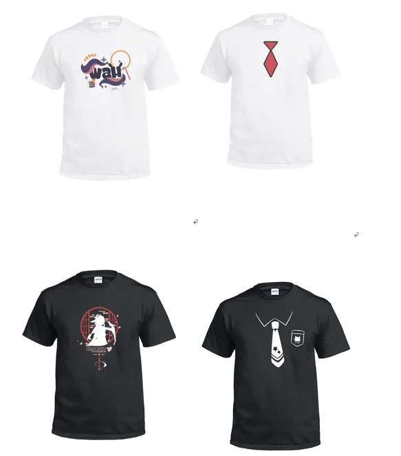 

Hololive-EN Vtuber Ninomae Ina Ame Cosplay Yae Miko Manhattan Cafe T-shirt Summer Cotton Short Sleeve Shirt