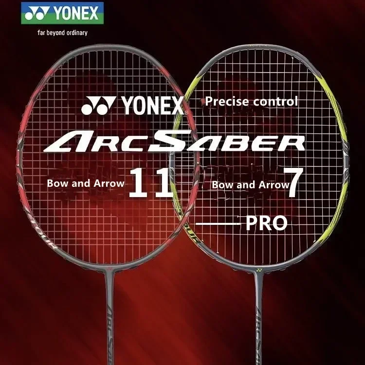 Настраиваемая ракетка Yonex для бадминтона в форме фунта и струны ARC 11Pro набор