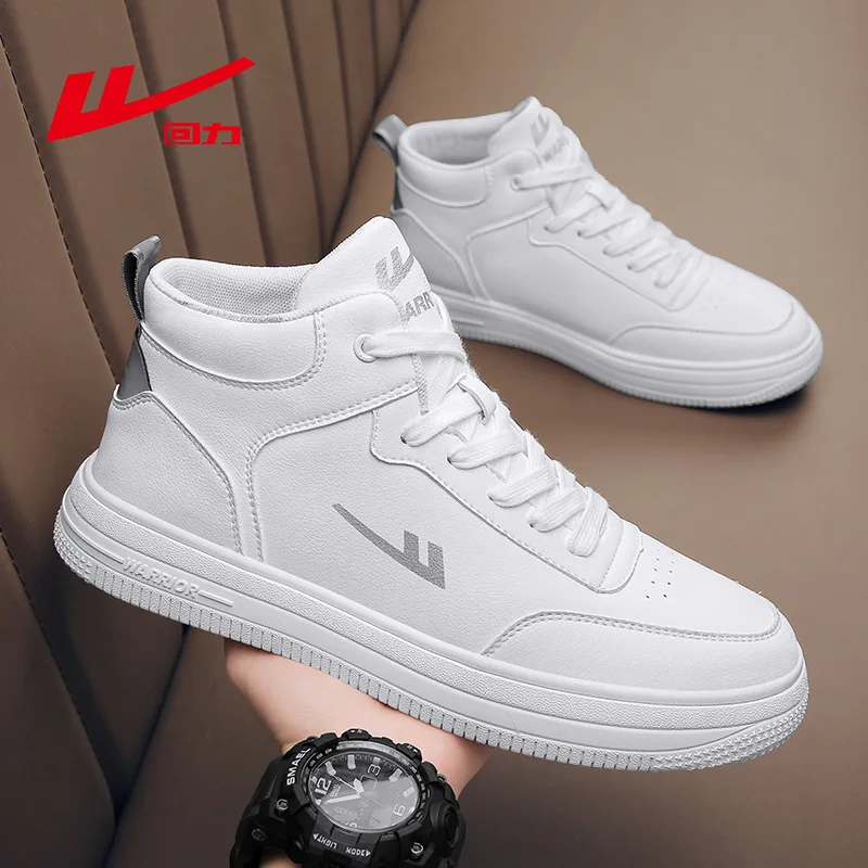 

Warrior pull backshoes men's shoes 2022 spring new AJ Air Force No. 1 small white shoes student shoes sports casual shoes