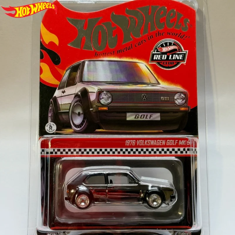 Фото New Hot Wheels Collectors RLC Exclusive 1976 Volkswagen Golf Mk1 GTI Tuned Version Коллекционная литая модель автомобиля в масштабе 1:64 №1