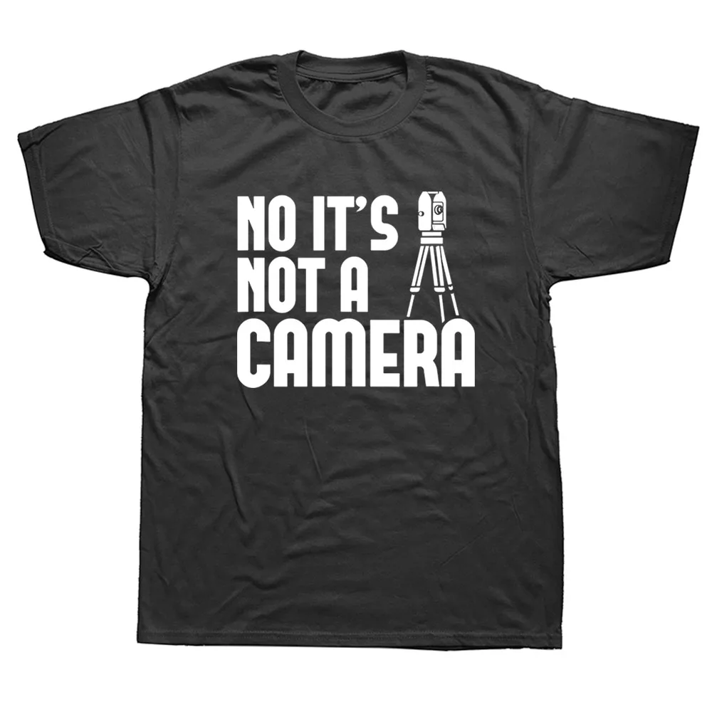 

Funny Surveying Graphic Fashion New Cotton Short Sleeve Land Surveyor Gifts T Shirts O-Neck Harajuku T-shirt