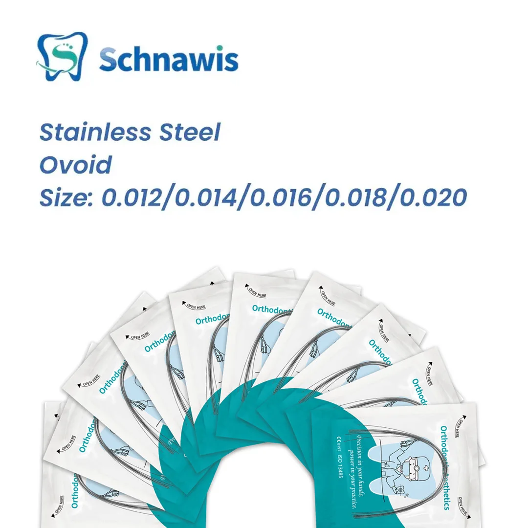 10 шт./упаковка прямоугольные Ортодонтические супинаторы из нержавеющей стали