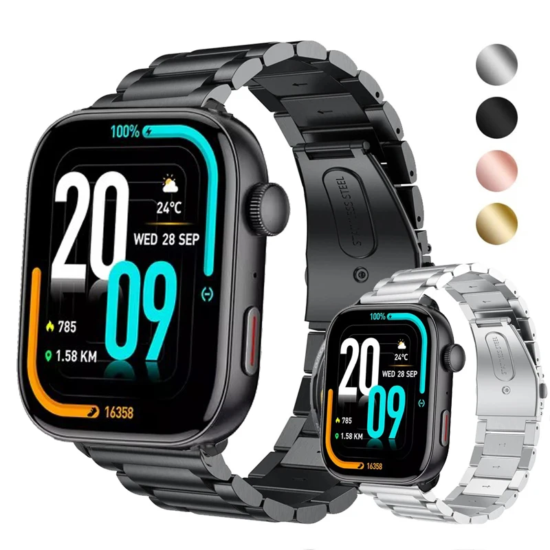 Ремешок из нержавеющей стали для смарт-часов COLMI C8 Max