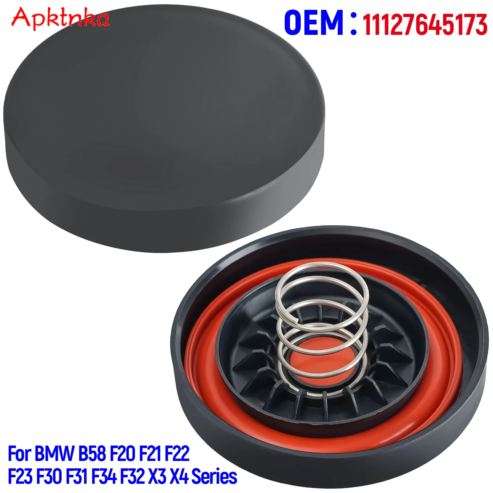 Фото Ремкомплект мембранной клапанной крышки PCV 11127645173 для BMW B58 F20 F21 F22 F23 F30 F31 F34 F32 X3 X4 Series, инструменты для ремонта №1