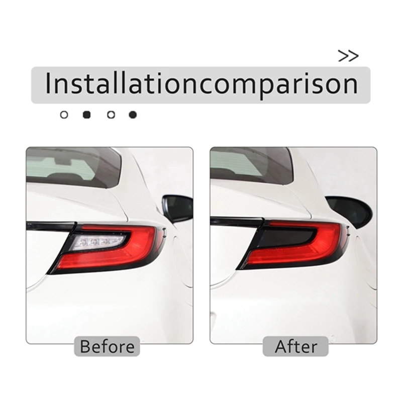 Автомобильный задний фонарь тормозной сигнал обшивка внешние аксессуары для