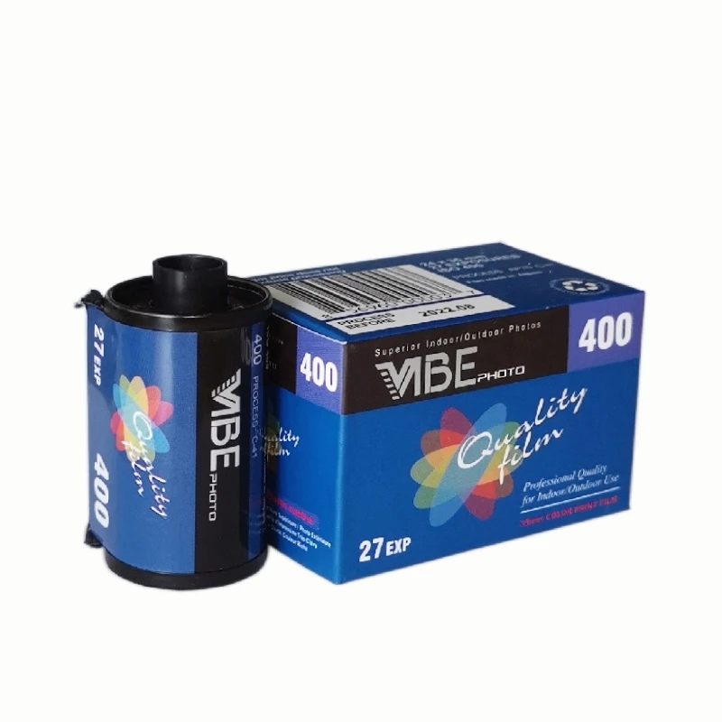 

1-10 Roll Original 27 VIBE MAX DecarBurized C41 Film Rolls ISO100 135 color film (Expiry Date: 6.2025) Applicable To Kodak