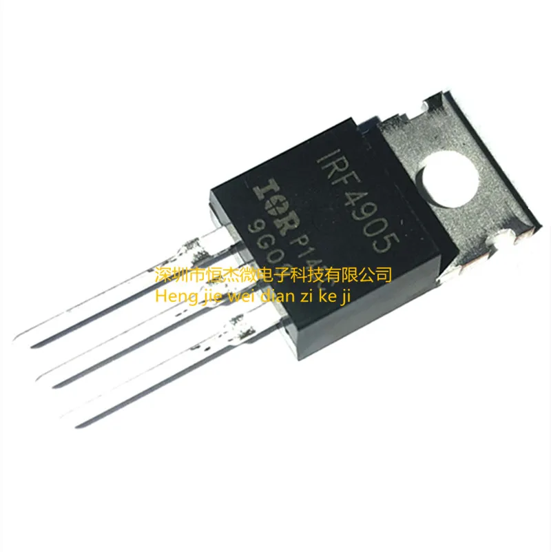 

5pcs/lot new IRF4905 IR straight plug TO-220 field effect tube IRF4905PBF 74A/55V/200W