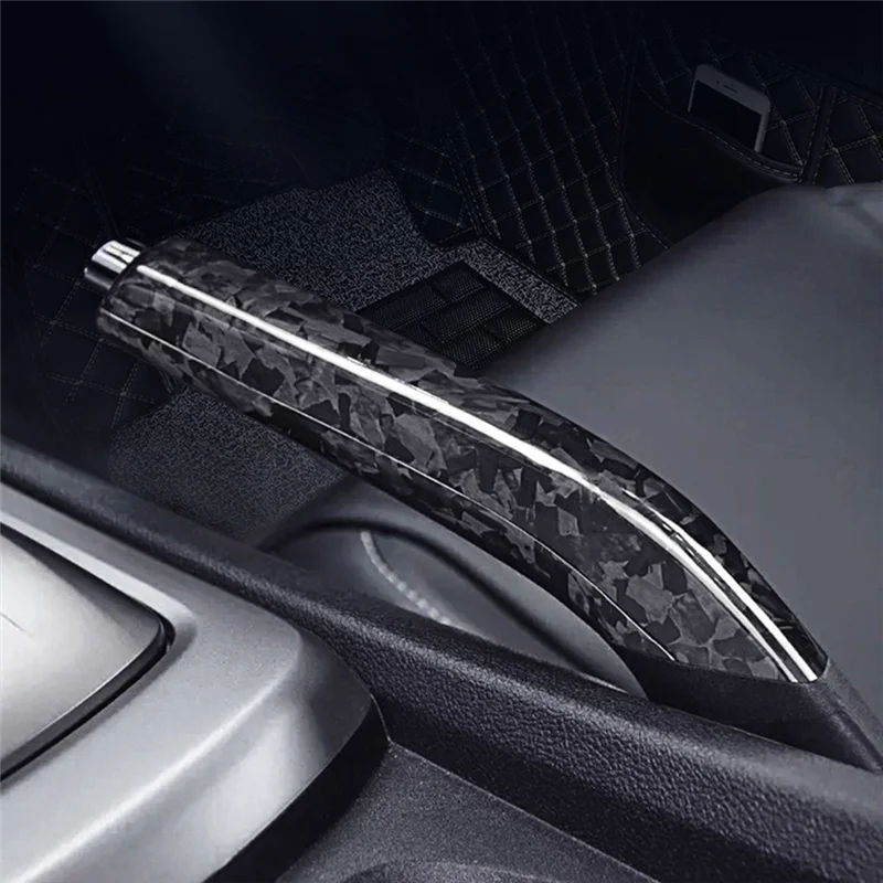 

Углеродное волокно для Chevrolet Camaro 2010-2015 автомобильные ручные Тормозные ручки крышка внутренняя отделка