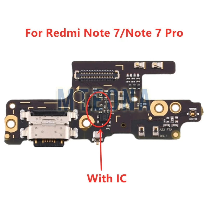 Original USB Charge Board Port Connector Mic Dock Charging Flex Cable For Xiaomi Redmi Note 3 4 4x 5 5A 6 7 Pro Prime images - 6