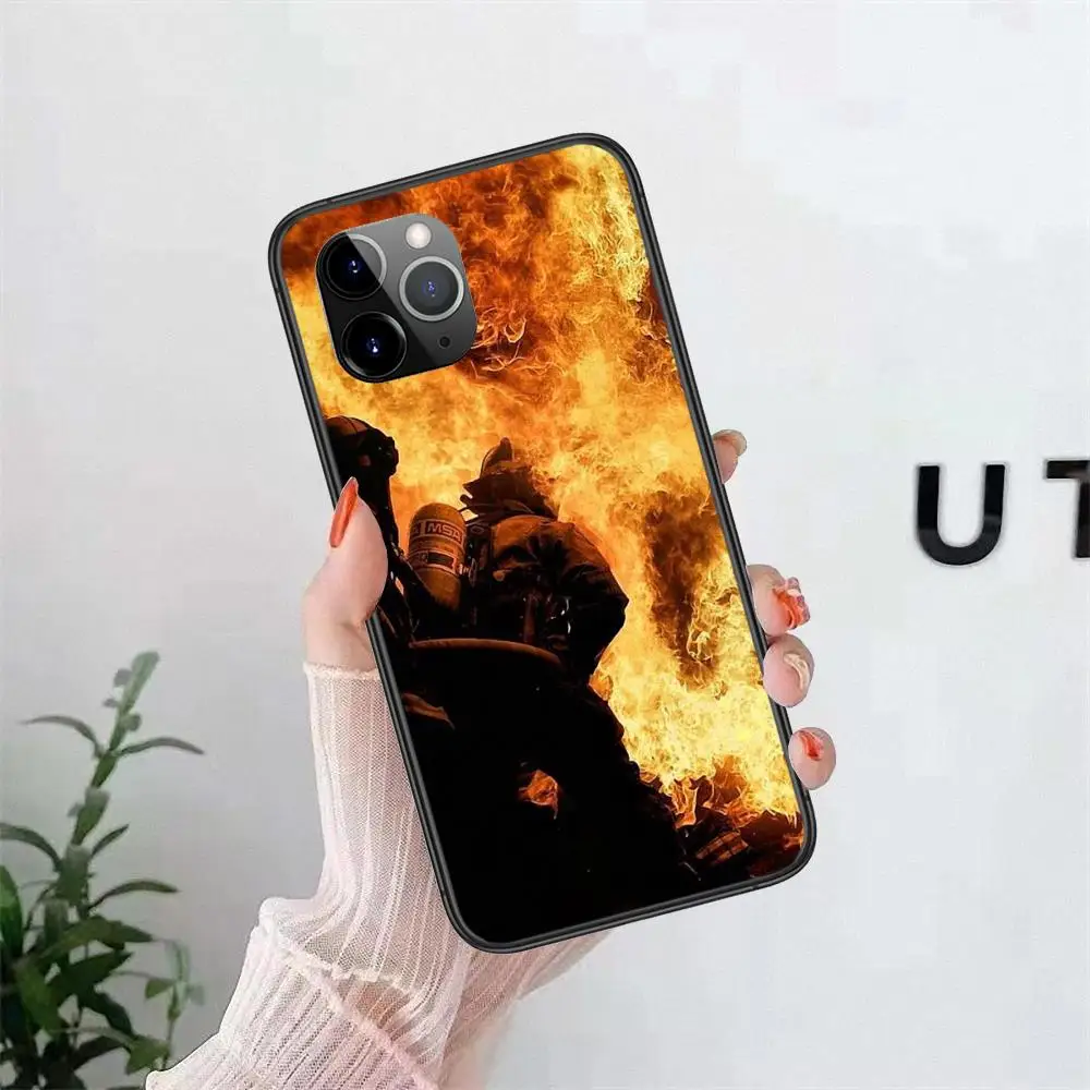 Emt Fireman Fire Medical Rescue для Xiaomi Redmi 9 8 7 K40 9A 9C Pro Plus Nfc K30 K20 мягкие телефонные сумки из ТПУ