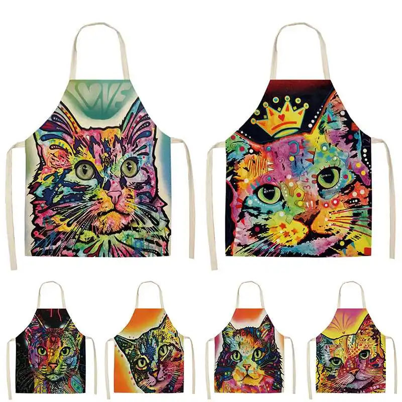 

Женский фартук для кухни с искусственным рисунком