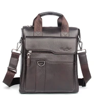 new shoulder bag leather briefcase genuine messenger mens bag handbag handbags