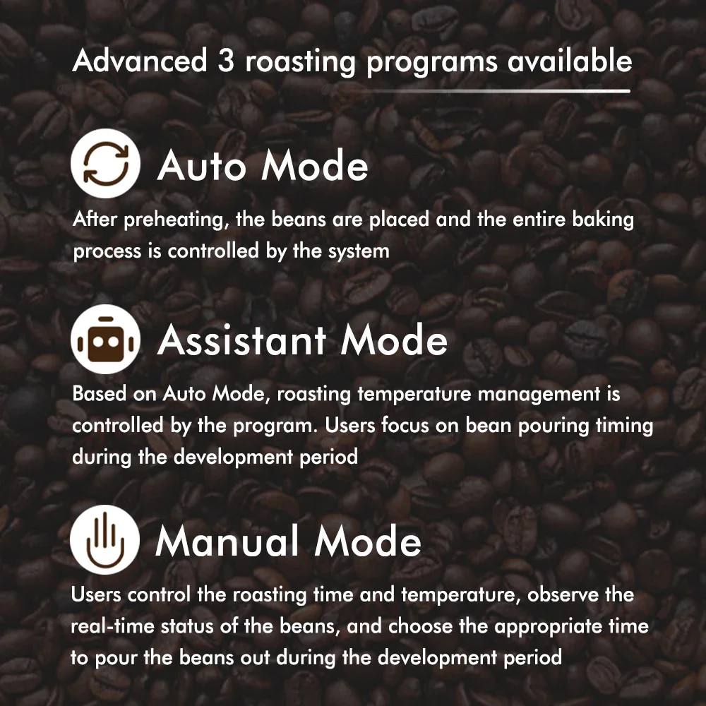 GZZT CBR Автоматическая жаровня кофейных зерен с 3 кривыми для выпечки Коммерческая