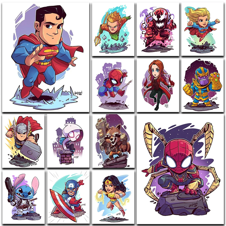 Набор для алмазной вышивки Человек-паук