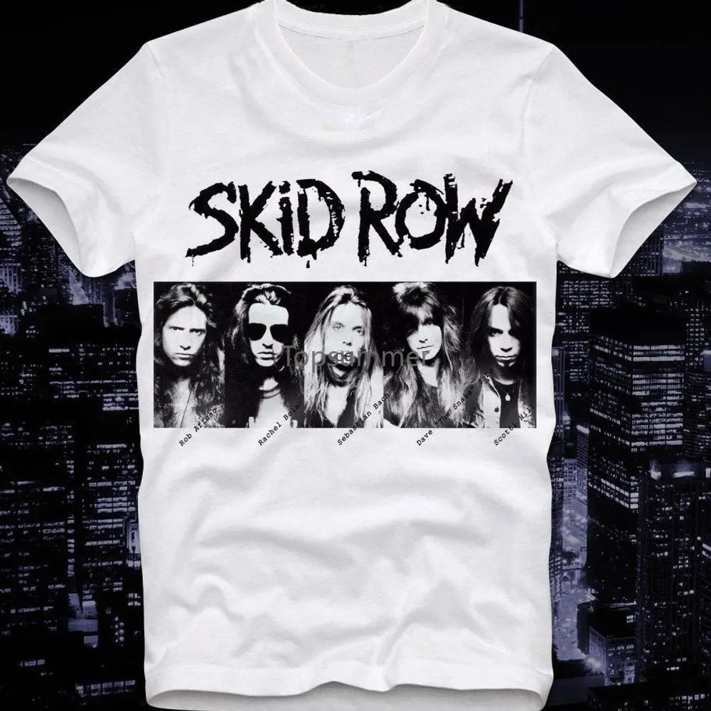 

T Shirt Skid Row Sebastian Bach 18 And Life Live Tour Retro Vintage