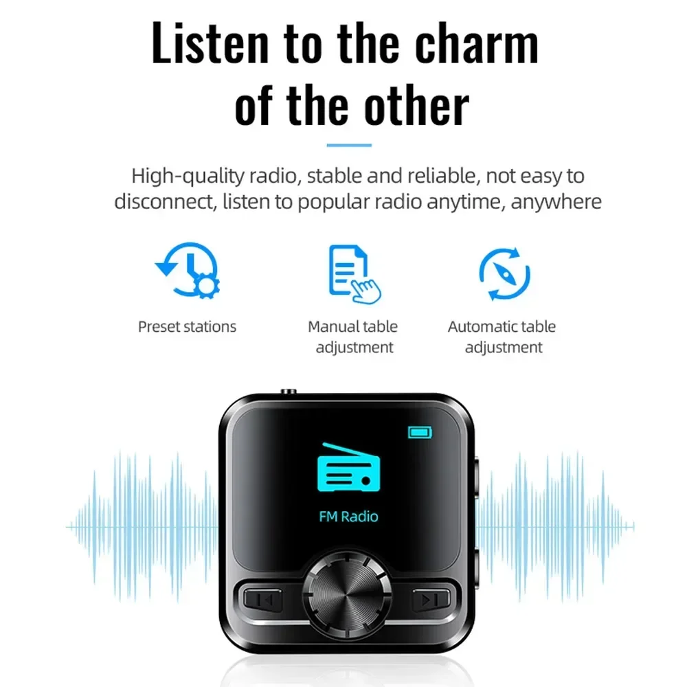 Bluetooth мини-диктофон FM-радио