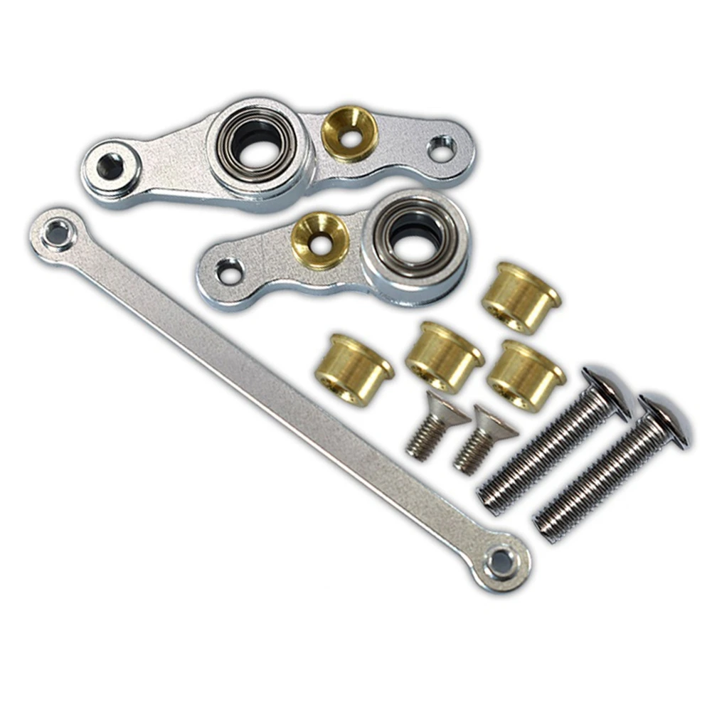 

Металлические рулевые компоненты рулевого механизма для DF01, TA01, TA02, M1025, аксессуары для радиоуправляемых автомобилей, 4