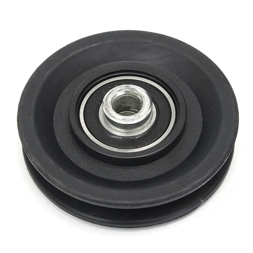 Equipment Parts Pulley Wheel 90*18*10mm Light Weight 3.5\\\'\\\' Bearing Equipment Fitness Gym Pulley Protable
