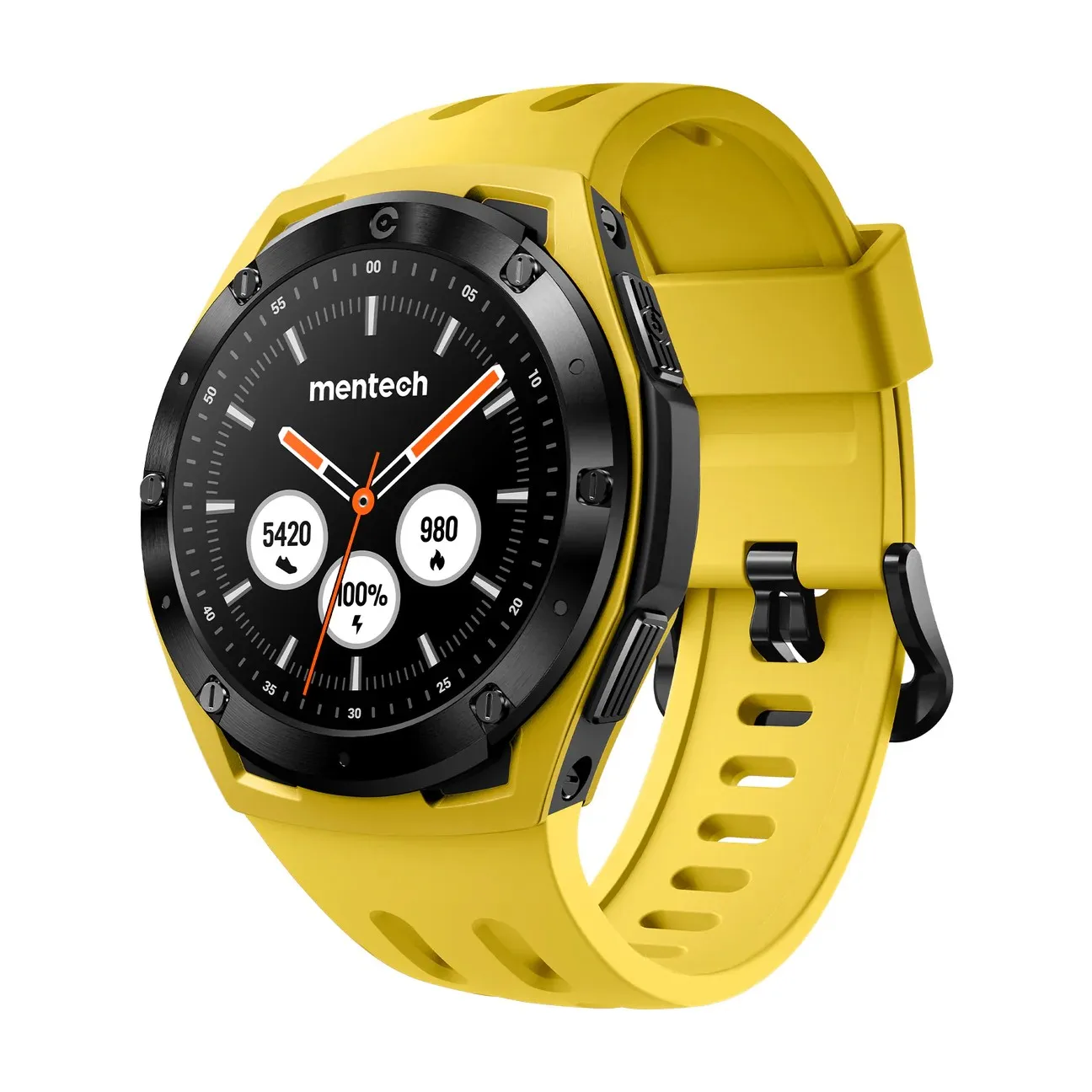 Фото Умные спортивные часы Mentech Xe1, водонепроницаемые, для фитнеса, плавания, марафона, монитора сердечного ритма, давления кислорода в крови №4